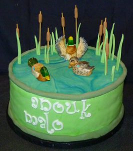 gateau anniversaire adulte sans gluten mare aux canards