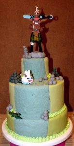 gâteau anniversaire, sans gluten league of legend Ekko
